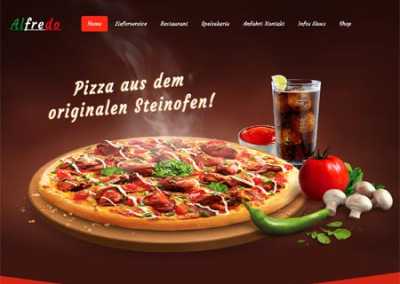 Webdesign für Restaurants. Beispiel Pizzeria, Ristorante